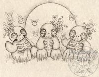 Skullies Luv Flowers